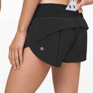 Lululemon Speed Up Short 2.5" *Breathes Black SIZE 8 NWT